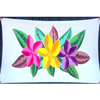 Multi Colour Flower Sarong Wraps